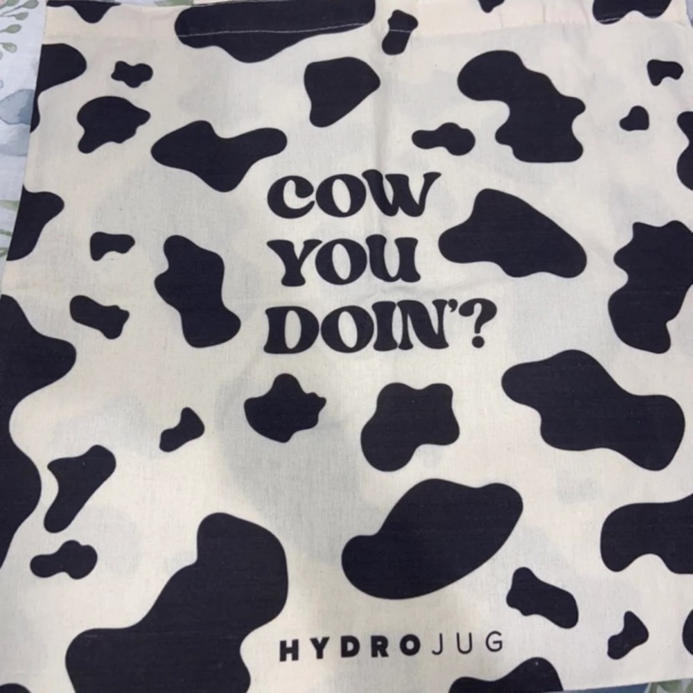 HydroJug cow you doin tote